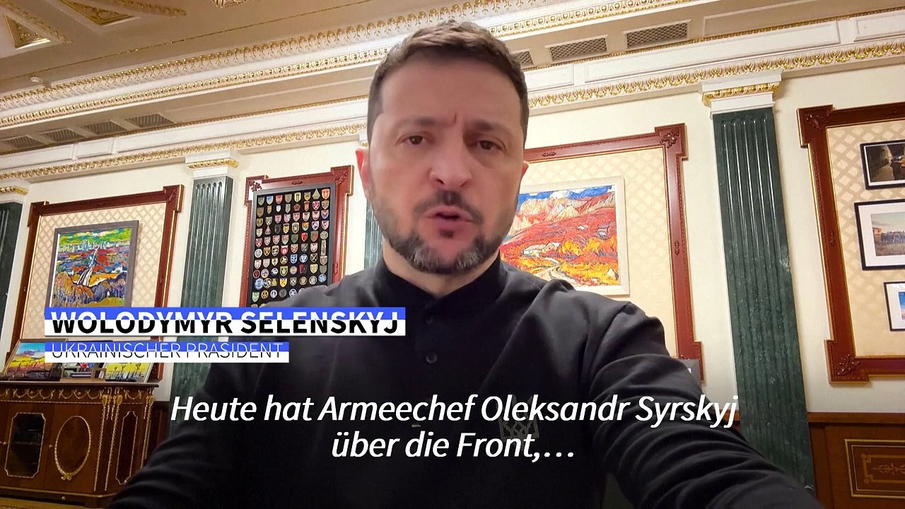 Selenskyj: Ukrainische Soldaten sind in russischer Region Belgorod