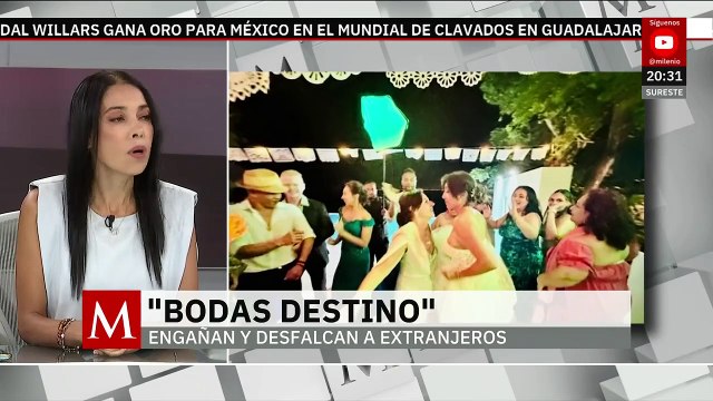 ¿Cómo funcionan las 'bodas destino', una estafa creciente en México? Gardenia Mendoza lo explica