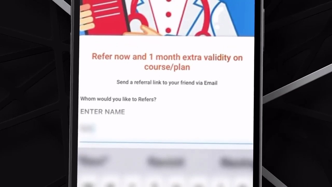 Refer a friend is now active on DAMS eMedicoz App, Share the ❤️
