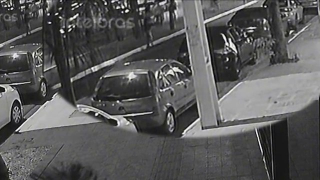 Vídeo flagra momento em que homem morto a tiros em frente a casa noturna em Maringá