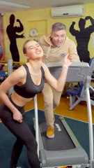 "Treadmill Test: Can You Run While Someone Stares Into Your Soul?" 👁️