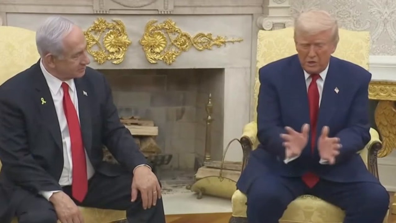 Trump says he asked Israeli hostages if Hamas winked at them