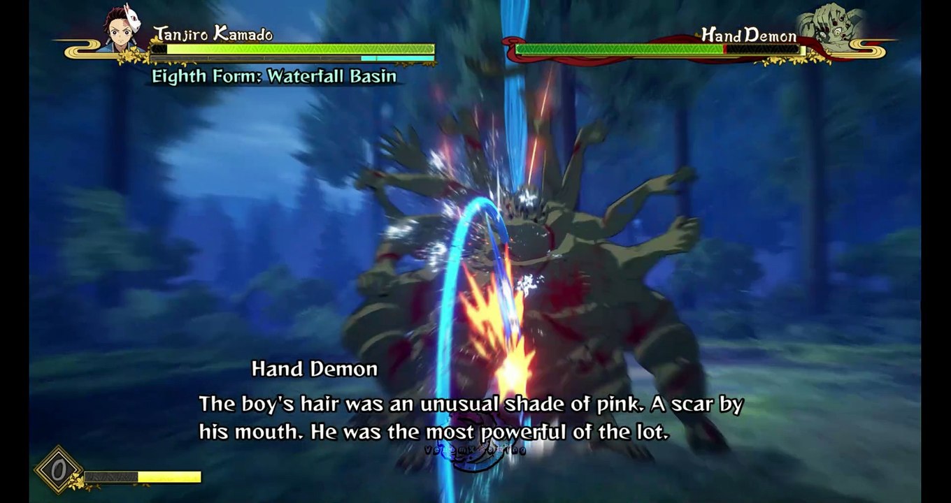 Demon Slayer Hinokami Chronicles | Chapter 1 Boss Fight Kamado Tanjiro VS Hand Demon | 4K