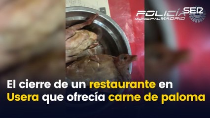 El cierre de un restaurante que ofrecía carne de paloma