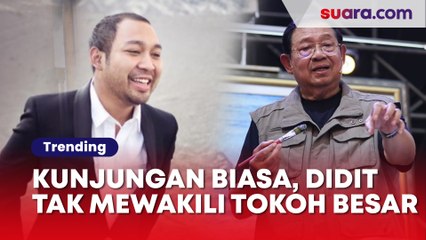 Dianggap Kunjungan Biasa, Didit Disebut Tidak Bisa Mewakili Kepentingan Megawati, SBY dan Jokowi