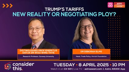 Consider This: Trump’s Tariffs (Part 1) — New Reality or Negotiating Ploy?