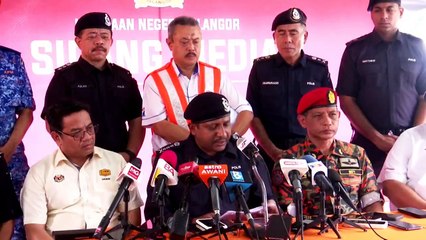 Operasi di pusat kejadian secara 24 jam - Ketua Polis Selangor