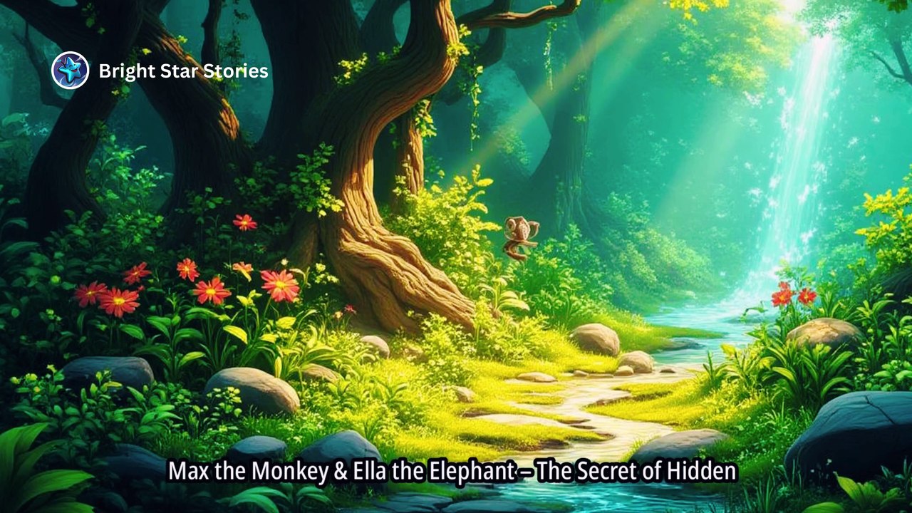 🐘 Monkey & Elephant Save the Jungle | Suspenseful Animal Friendship Story