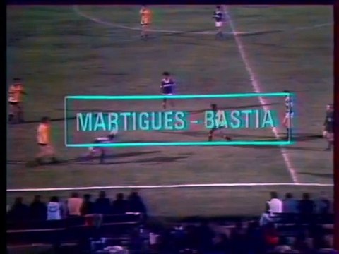 MARTIGUES - BASTIA - 1981 - SAISON 1980/1981 -