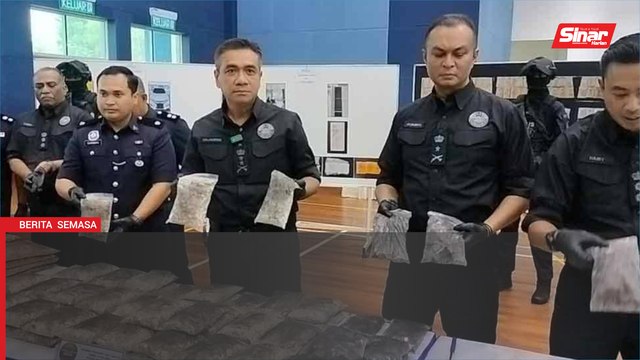 Dadah lebih RM14 juta dirampas, taktik edar dadah guna kurier terbongkar