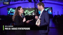 LA NUIT DES AUDACIEUX - Phenix, lauréat du Prix de l'Audace d'Entreprendre