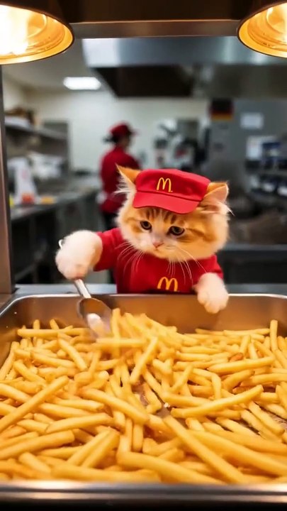 Cat#cook#at#a#resturant