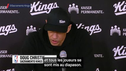Kings - Christie : “Très fier de mes joueurs”