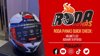 Helmet LS2 Advant II (FF910), Quick Check