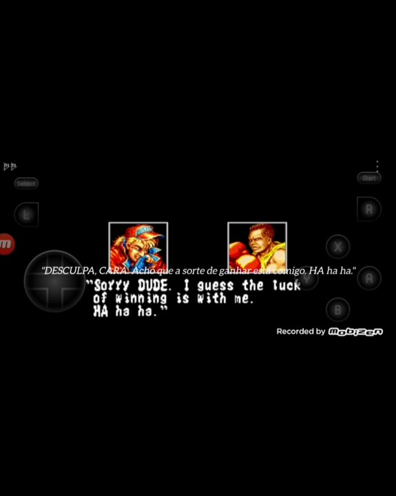 Fatal Fury Terry Bogard vs Michael Max fala de vitória do Michael Max em português parte 2