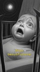 "What a beautiful name", the family friend said as she held the baby.