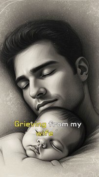 Grieving from my wife’s death in childbirth, I gently tucked our peacefully sleeping baby in her crib.Out of the silent darkness of our almost empty house, two cold, naked arms suddenly wrap themselves tightly around me from behind, a breathless vo