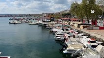 Tekirdağ'da deniz ulaşımına poyraz engeli