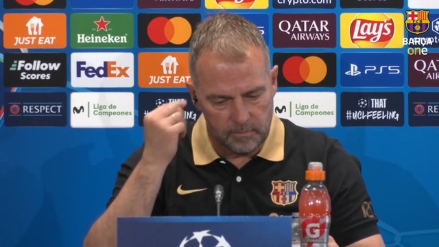 Rueda de prensa completa de Hansi Flick previa al Barça vs. Dortmund de Champions League