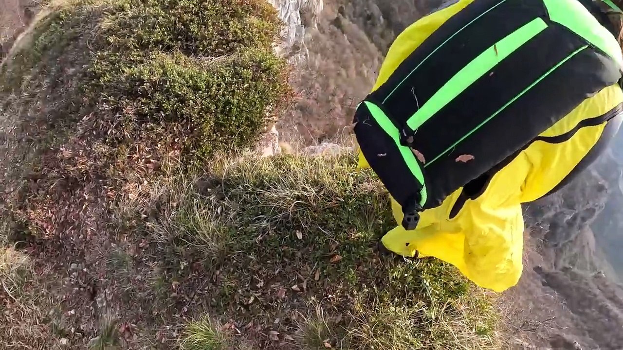 Highline _ Wingsuit Flight _ Italy