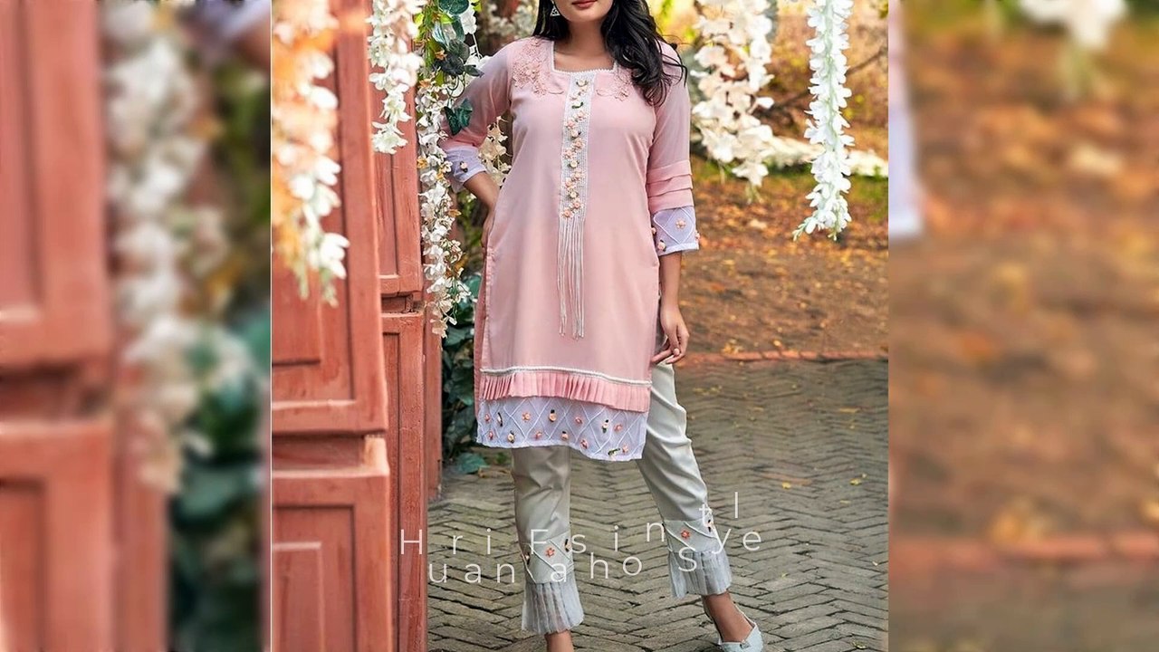 Stylish lawn shirts design for girls/Lawn kurti designs for girls/summer shirts designs