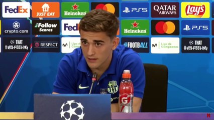 La opinión de Gavi sobre las personas que piensan que es un jugador físico pero nada más