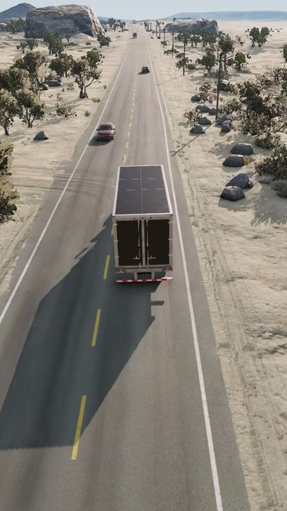 Realistic Highway Car Crashes #355 -BeamNG.Drive