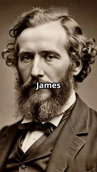 James Clerk Maxwell: O Gênio Por Trás do Wi-Fi e das Cores!📡 #eletromagnetismo #wifi #youtubeshorts