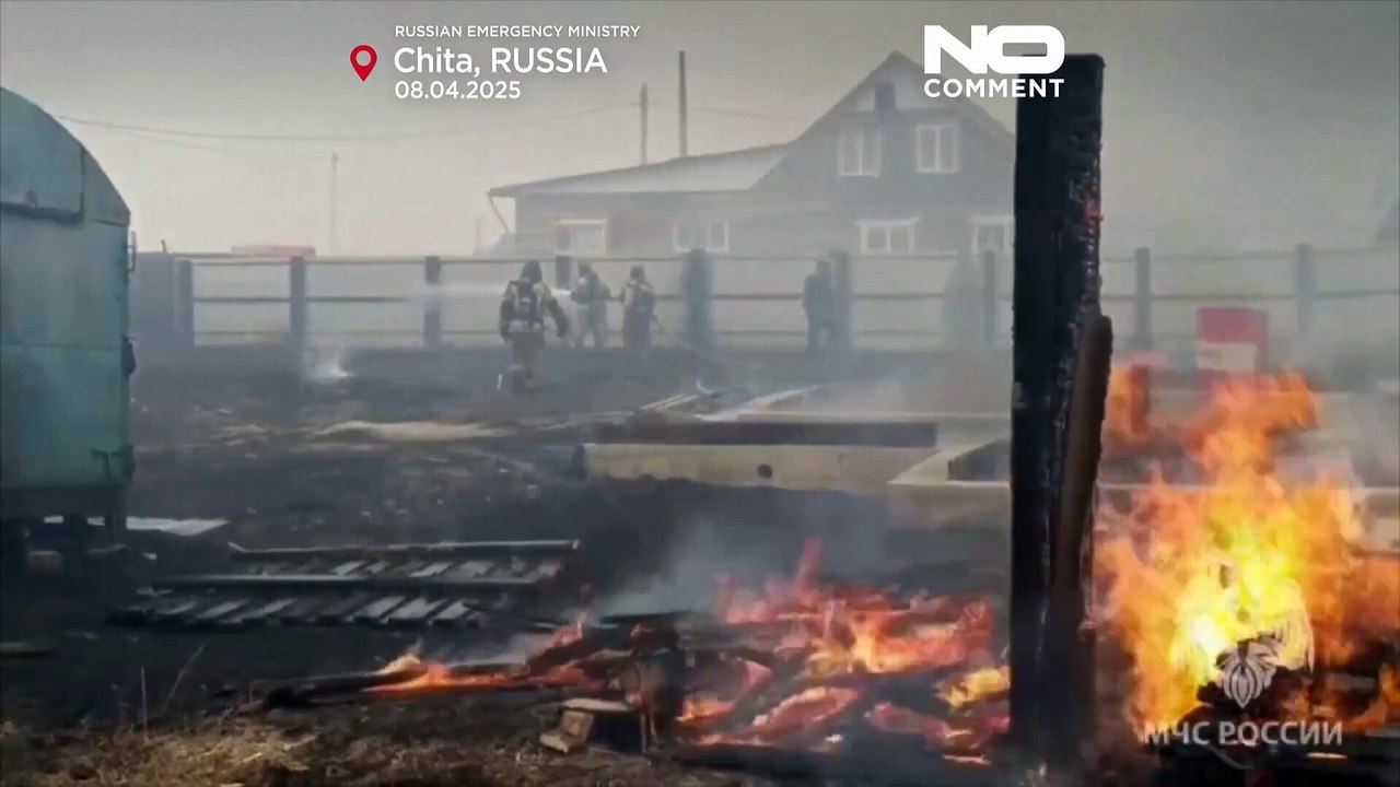 Wildfires ravage parts of Russia's Far East and Caucasus