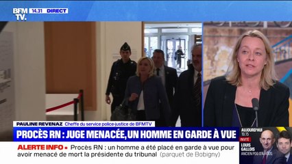 Marine Le Pen inéligible: un homme en garde à vue après avoir menacé de mort une juge
