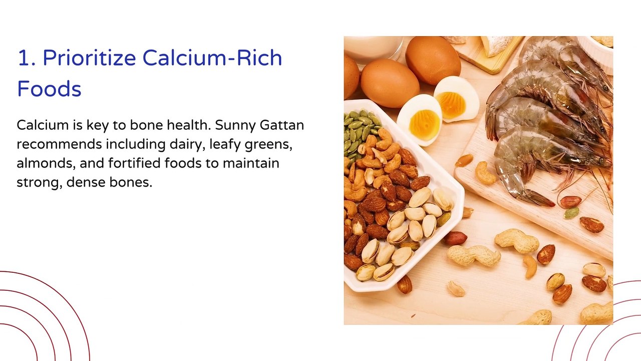 Sunny Gattan Shares 5 Tips to Keep Your Bones Strong and Healthy