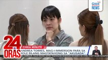 Andrea Torres, mag-i-immersion para sa role bilang magtatahong sa 