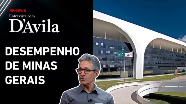 MG: Todos os indicadores de políticas públicas avançaram , afirma Zema | ENTREVISTA COM D'AVILA