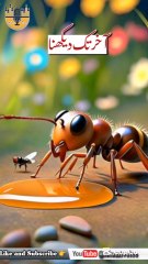 A spider Story in urdu and Hindi for kids moral #cartoon #trending #cute #kids