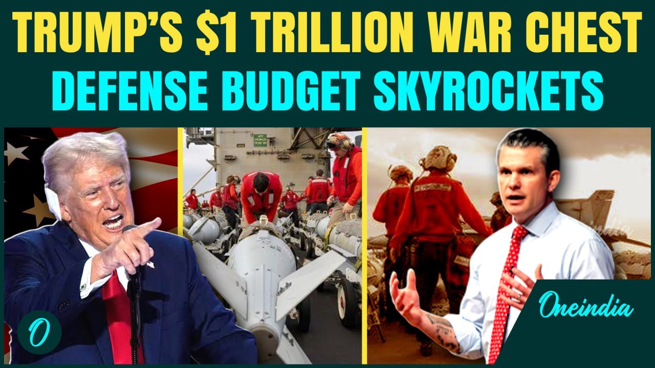 Breaking: Trump Unveils Record $1 Trillion Pentagon Budget Amid Cuts, Cites Global Threats