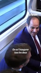 Macron et al-Sissi négocient dans le métro du Caire