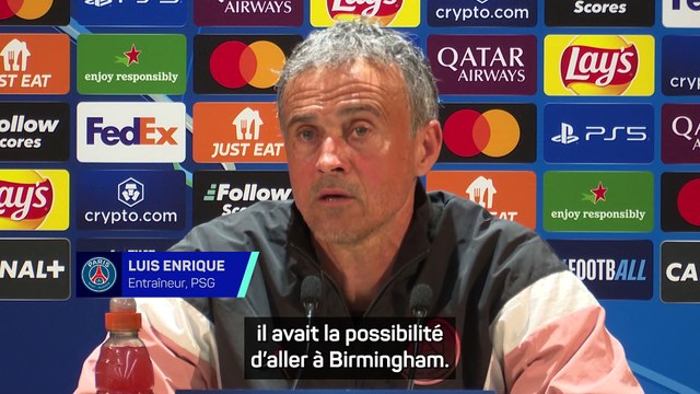 Luis Enrique : “Asensio est un joueur de très haut niveau”