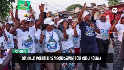 [#Reportage] Port-Gentil : Otandault mobilise le 2e arrondissement pour Oligui Nguema