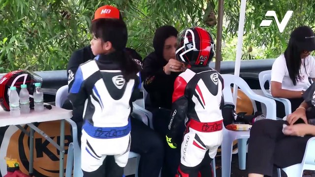 Wan Adra Mikayla bintang permotoran baru negara yang dalam pembikinan