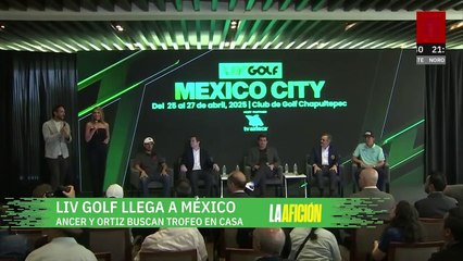 LIV Golf llega a la Ciudad de México con un espectáculo sin precedentes