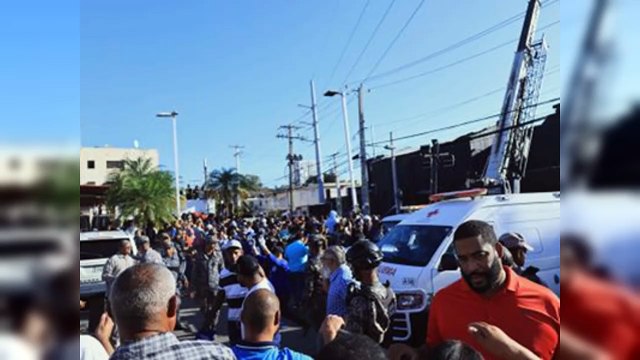 Discoteca Jet Set: rescatistas usan cámaras térmicas