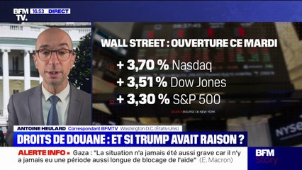 Droits de douane: Wall Street se remet en ordre de marche et ouvre en hausse ce mardi