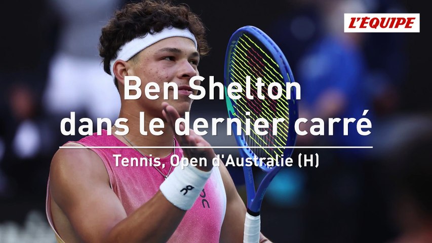 Ben Shelton en route - Tennis, Open d'Australie