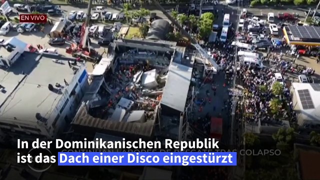 Dom Rep: Mindestens 27 Tote bei Einsturz von Disco-Dach