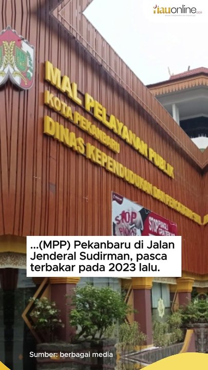 MPP Pekanbaru Segera Dibangun, Jadi Pusat Pelayanan Masyarakat