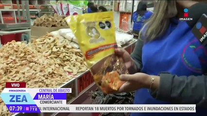 Así el precio de algunos insumos básicos de Cuaresma en la Central de Abasto de la CDMX