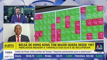 Queda histórica em Hong Kong reacende temor de recessão global; especialista avalia