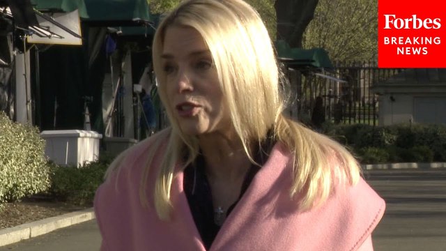 Attorney General Pam Bondi Defends Trump Deportations At Press Gaggle Outside White House