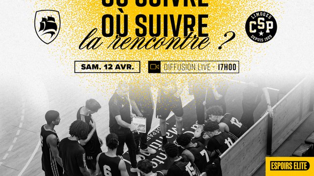 LIVE ESPOIRS ÉLITE - Stade Rochelais vs Limoges