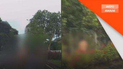 Lari dalam keadaan bogel, lelaki 18 tahun ditahan polis